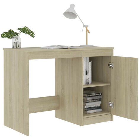 Bureau Chêne sonoma 100x50x76