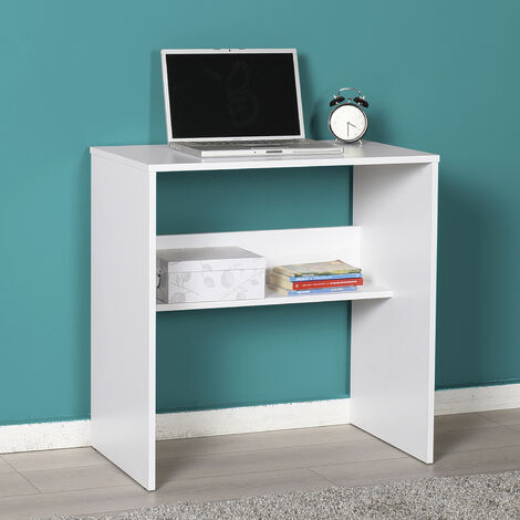 Bureau coloris Blanc - longueur 90 x profondeur 45 cm