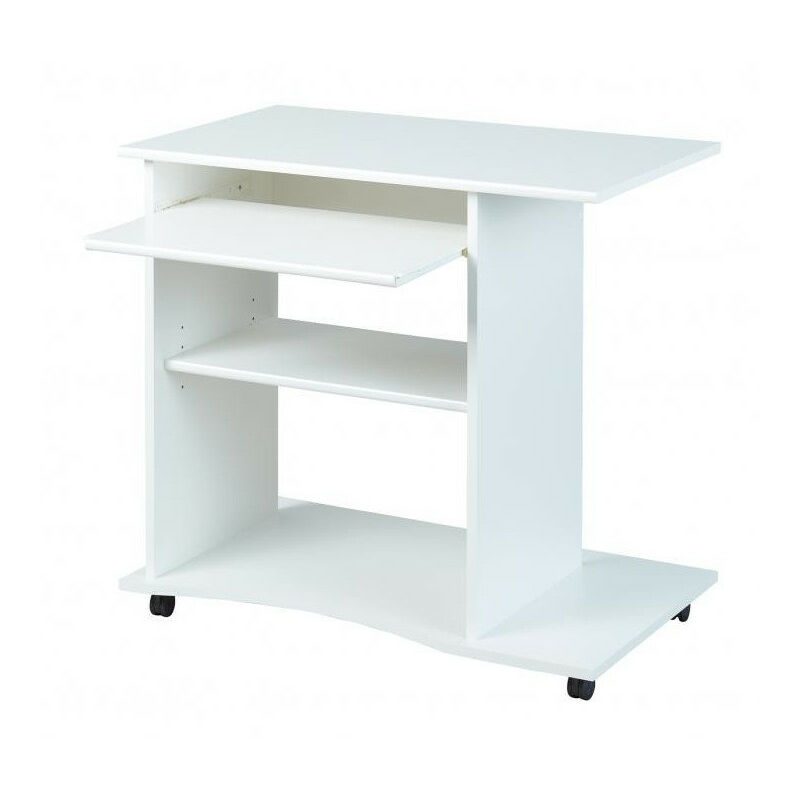 les tendances - bureau informatique bois blanc rona 80 cm