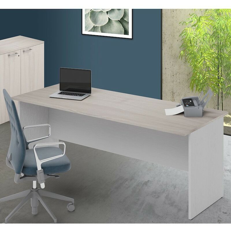 Webmarketpoint - Bureau couleur orme 180 x 80 x h 74 cm