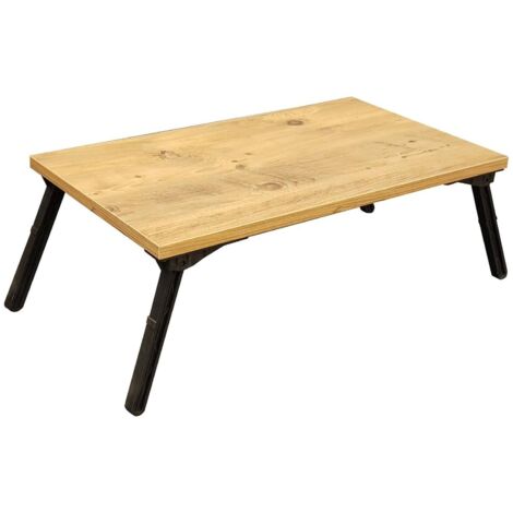 Bureau Cusio, Support pc, Finition Chêne, 35x60x24.5h cm Noir