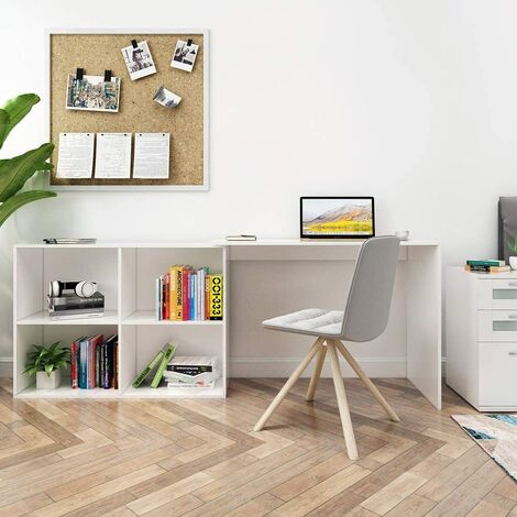 Maisons du Monde Module De Rangement Pour Bureau 2 Tiroirs Rose Et Gris