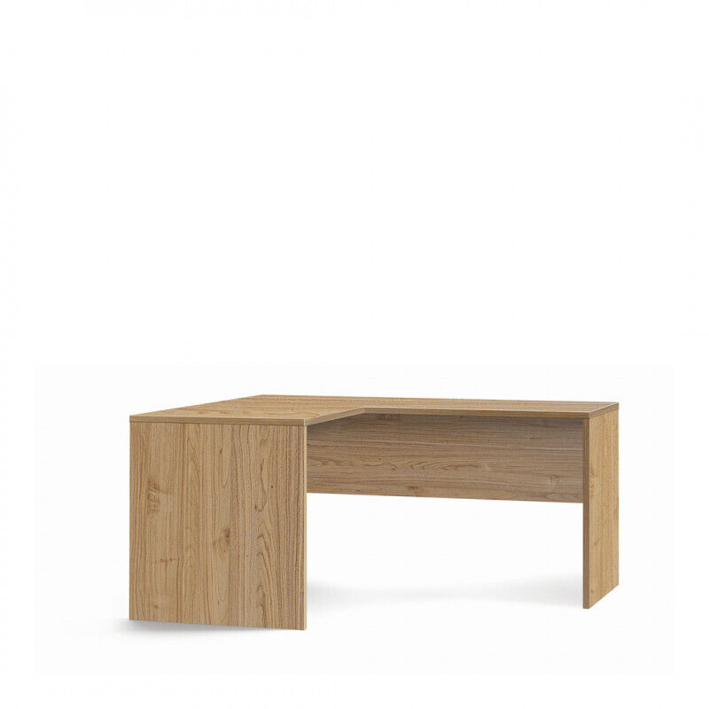 Bureau d'angle gauche 160 cm (L) x 150 cm (P) x 76 cm (H) – Finition noyer – Sarmog Bureau d'angle gauche 160 cm (L) x 150 cm (P) x 76 cm (H) – Finition noyer – Sarmog