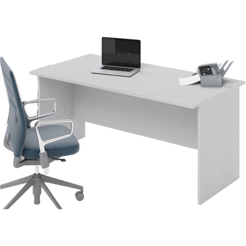 Webmarketpoint - Bureau de bureau Blanc H74x160x80cm