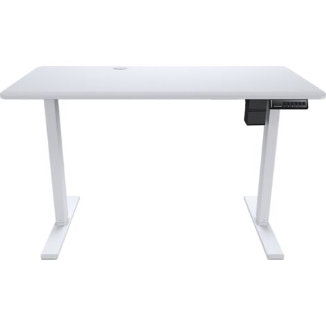 Bureau de jeu COUGAR Royal 120 Mossa, réglage électrique, blanc
