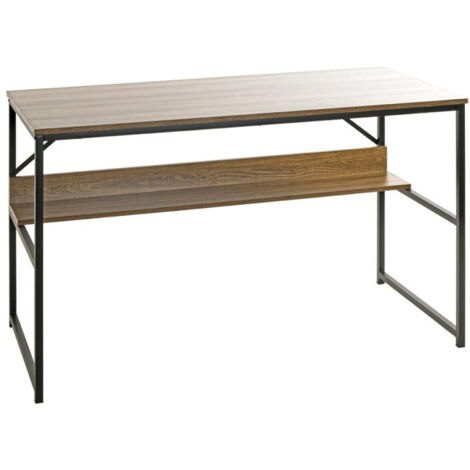 Bureau Design "Ademo" 120cm Chêne & Noir