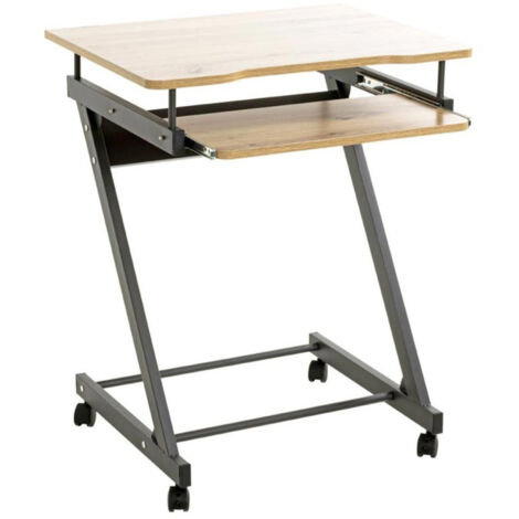 Bureau Design "Admira" 75cm Chêne & Anthracite