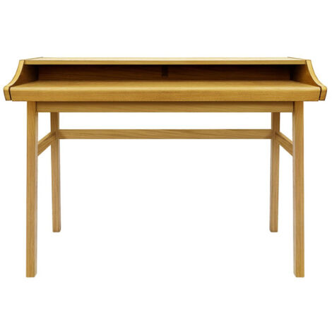 Bureau Design "Carteret" 115cm Chêne Clair