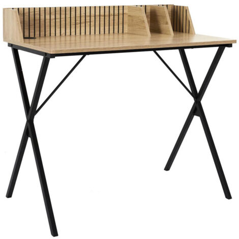 Bureau Design "Klaus" 90cm Marron