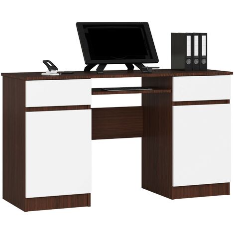 Module de rangement pour bureau 2 tiroirs blanc Joy