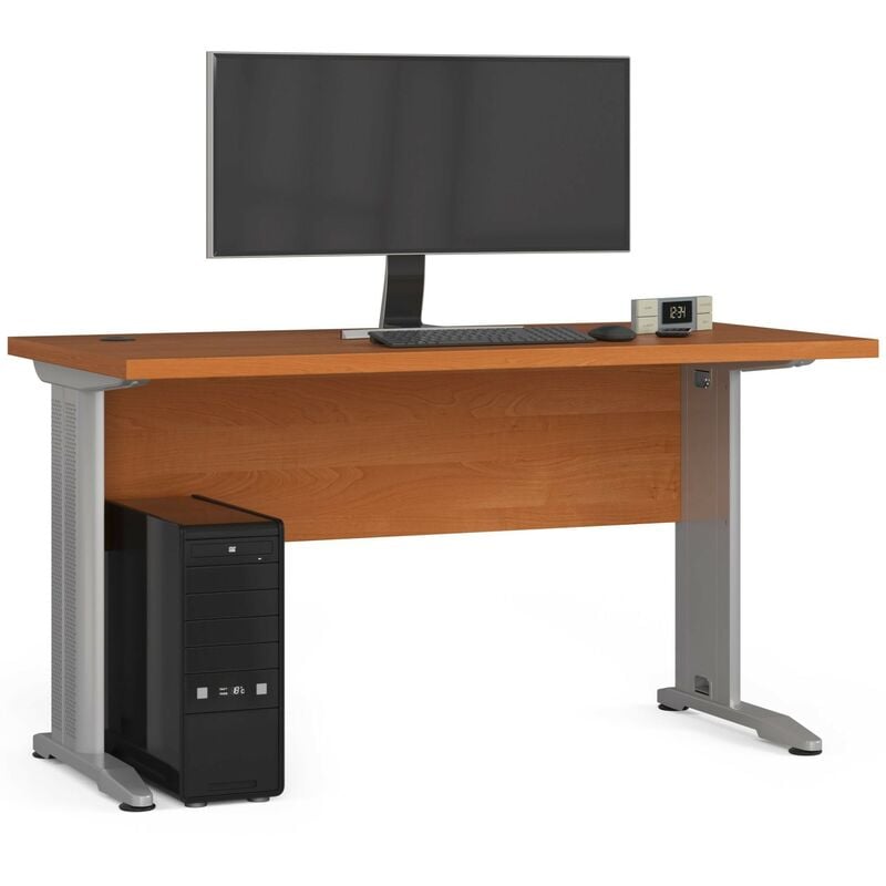 Bureau d'ordinateur AKORD BM135 Aulne 135 cm couleur Aulne 135x60x76 cm