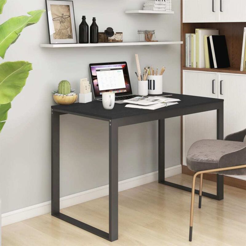 Vidaxl - Bureau pour ordinateur 110x60x73 cm Disponible différentes couleurs Couleur : noir