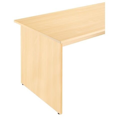 Bureau droit hêtre L 80 cm - O Line 2 - Maxiburo