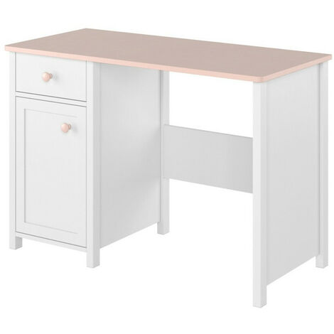 Bureau Elblive 102 , Avec des portes, Avec tiroirs, Le nombre de portes: 1, Nombre de tiroirs: 1, 75x110x52cm