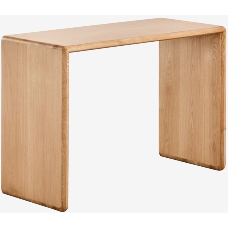 Sklum - Bureau en bois de chêne (110x45 cm) Treveris