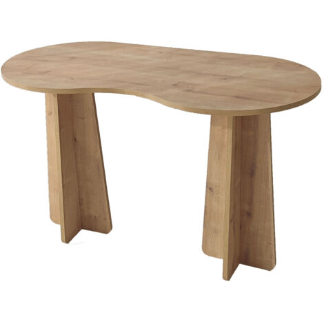 bureau en bois "infini" 120 x 60 x 75 cm - Chêne saphir