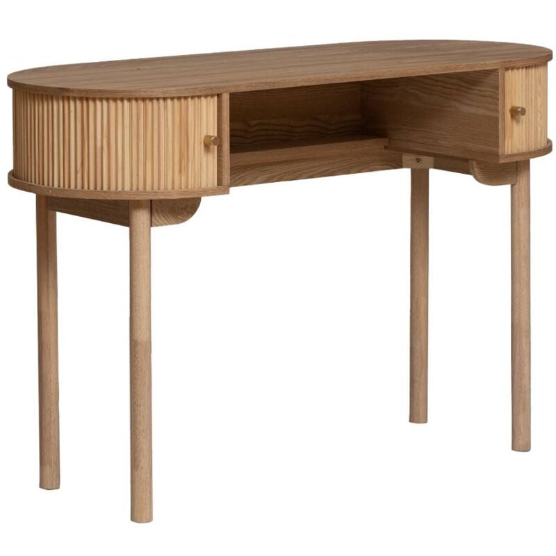 Made In Meubles - Bureau en bois pin Colin