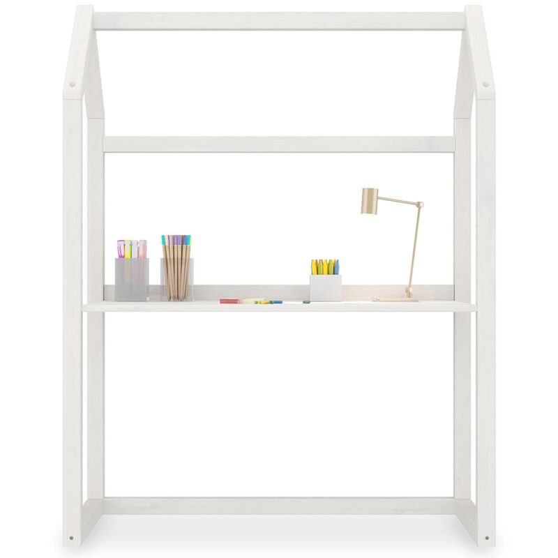 Bureau enfant évolutif tina en bois massif - Blanc Bureau enfant évolutif tina en bois massif - Blanc