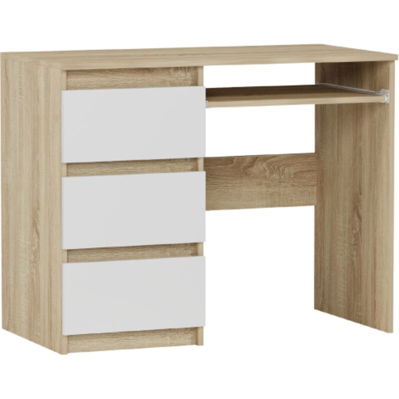 Bureau enfant pour gaucher Sonoma Mix 96 x 50 cm Moderne N3L