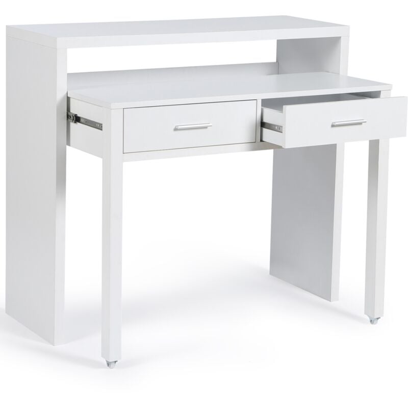 Bureau extensible max blanc