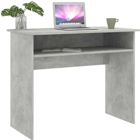 Bureau Gris béton 90x50x74 Valeria