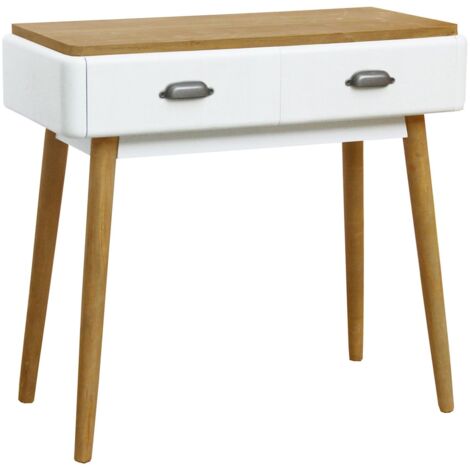 Bureau Hansel scandinave Blanc - Blanc