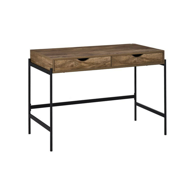 MH - Bureau industriel tony noir et bois