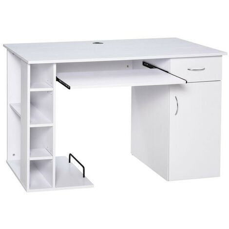 bureau informatique HILDE blanc