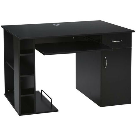 Bureau informatique STELLAR noir