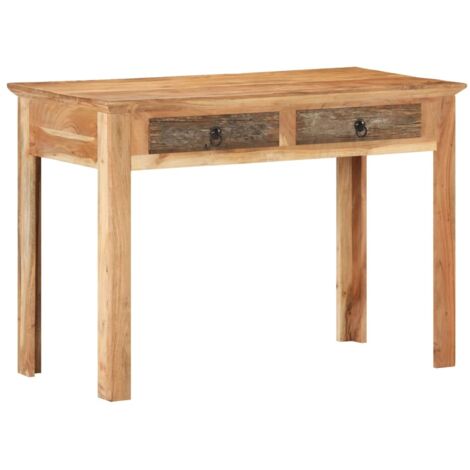 Bureau Informatique, Table de travail, Meuble de Bureau 110x50x75 cm Bois de récupération massif HYB52228
