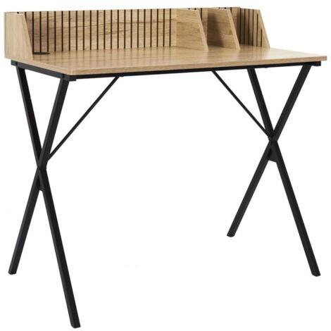 Bureau KLAUS en bois et métal