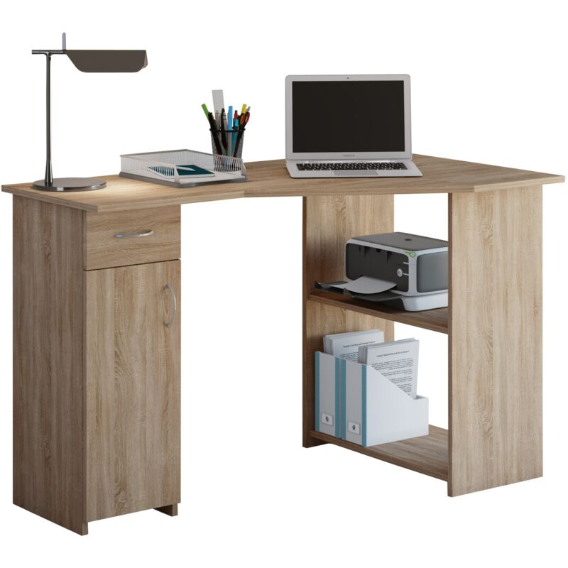 VCM - Bureau Linzia h. 76 x l. 118 x p. 77 cm Sonoma Eiche (Sägerau) VCM - Bureau Linzia h. 76 x l. 118 x p. 77 cm Sonoma Eiche (Sägerau)