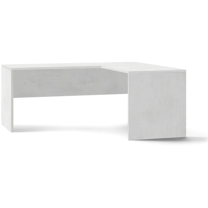 Bureau d'angle droit moderne en Ossido White 180x169x h76 cm Bureau d'angle droit moderne en Ossido White 180x169x h76 cm