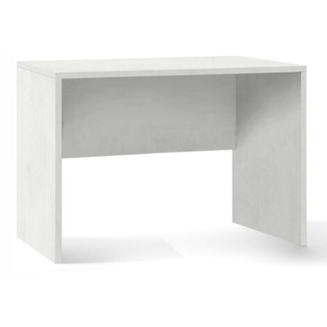 Bureau moderne en bois Oxide White 120x69x h76 cm