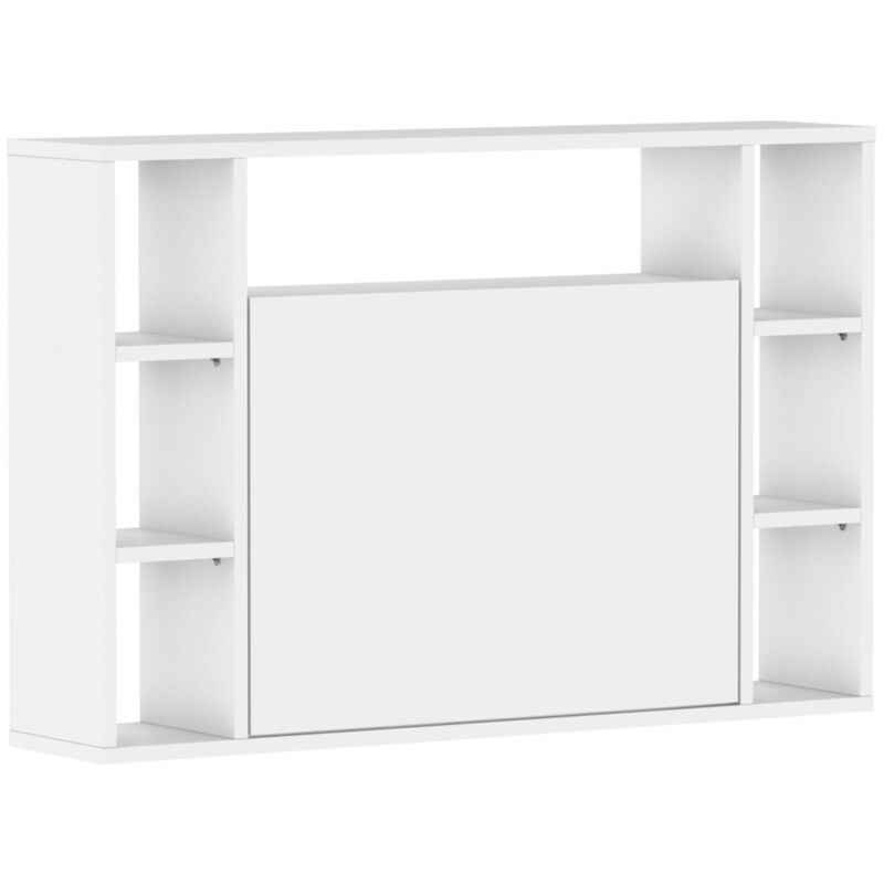 Bim Furniture - Bureau muse blanc mat
