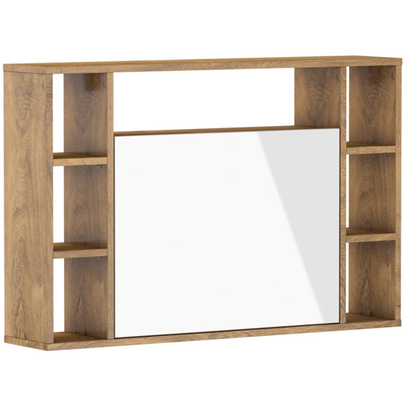 Bureau MUSE chêne bordeaux / blanc brillant