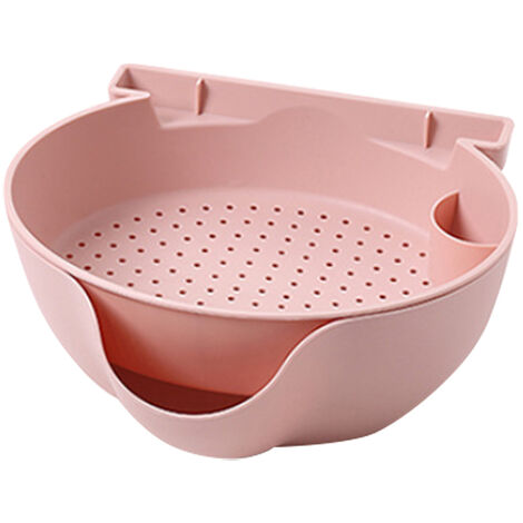 Bureau Panier de Rangement Tiroir Paresseux BoîTe de Fruits Mobile Titulaire GoûTer Ordures MéNage BoîTe de Rangement