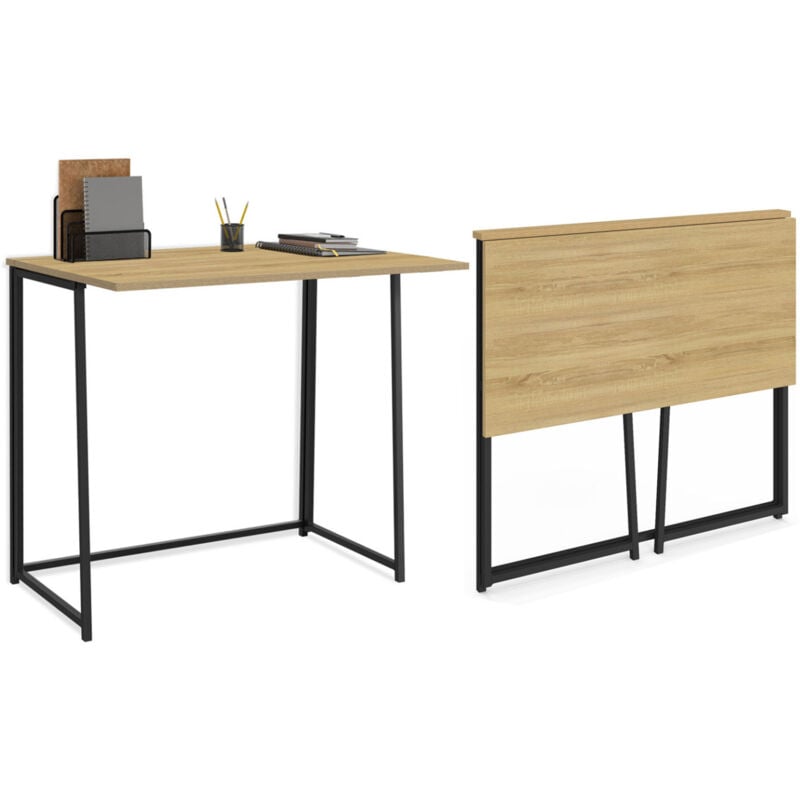 Bureau pliable detroit design industriel