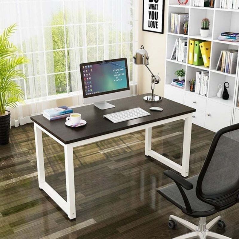 Bureau rectangulaire design moderne métal 120x60 Louisville Bureau rectangulaire design moderne métal 120x60 Louisville