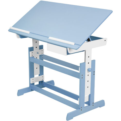 Bureau enfant, Réglable en hauteur et inclinable