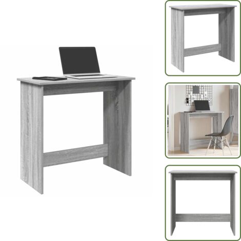 Bureau sonoma gris 80x40x75 cm bois d'ingénierie - Bureau - Bureaux - Bureau - Bureau D'ordinateur