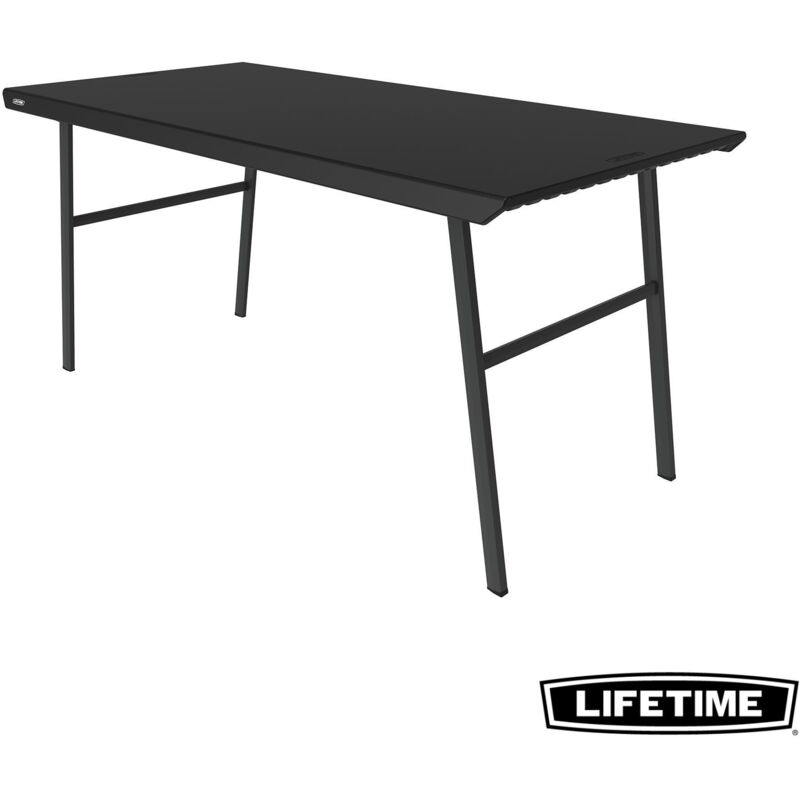 Lifetime - Bureau / Table 1.50m Pliant pour Etudiant - Télétravail Lifetime - Bureau / Table 1.50m Pliant pour Etudiant - Télétravail