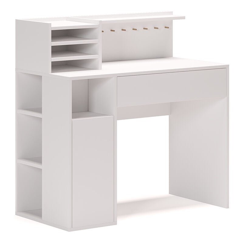 Vicco - Bureau, Blanc, 100 x 50 cm