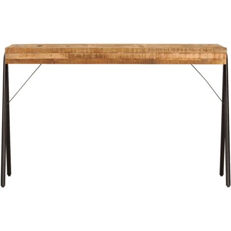 Bureau，Table à écrire Bois de manguier massif 118 x 50 x 75 cm CFW63197