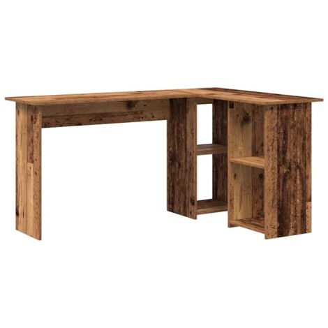 Bureau，Table de travail，Table d'étude Bois ancien 142 x 102 x 73 cm Bois d'ingénierie CFW64366