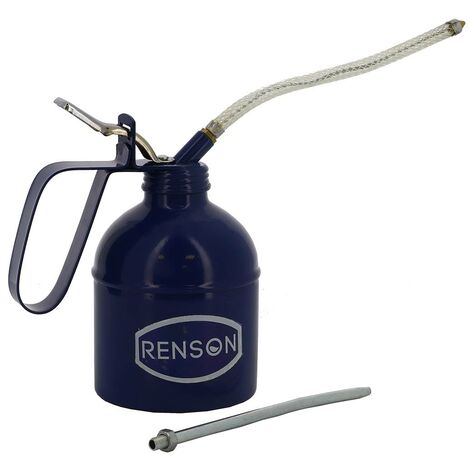 BURETTE 200ML POMPE LAITON & CORPS ACIER RENSON