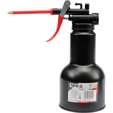 Burette a huile professionnelle de mecanicien 500 ml bec souple