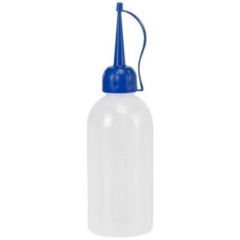 Burette en LDPE 250 ml – Résistante à l'huile et à l'acide – Bec avec capuchon – Graduation pour dosage précis - X596322