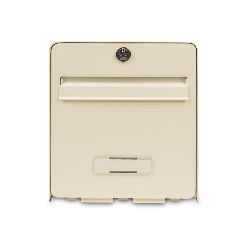 Boîte aux lettres Burg Wachter Favor - Acier galvanisé - 1 porte - Beige