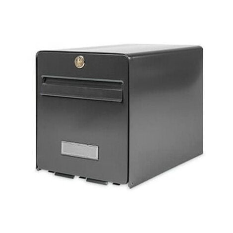 BURG WACHTER Boite aux lettres Favor en acier galvanise - 1 porte - Gris